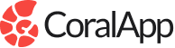 Coral logo and wordmark